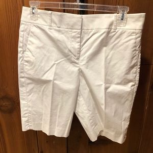 Ann Taylor White shorts, Size 10